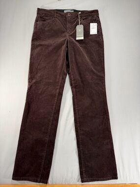 Women’s NWT Wit & Wisdom Brown Straight Leg Brown Pants Size 10 #891